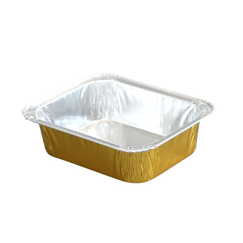 260ml oblong aluminyo foil container AK125