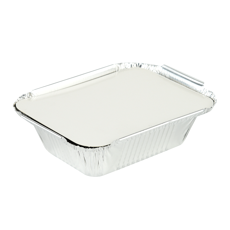 200ml oblong aluminyo foil container IK130