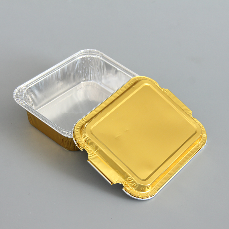 260ml oblong aluminyo foil container AK125