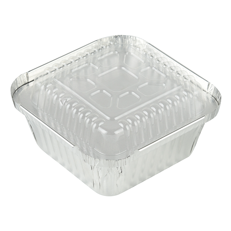 200ml oblong aluminyo foil container IK101