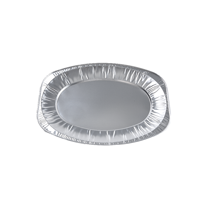 Medium oval na naghahain ng tray IK425
