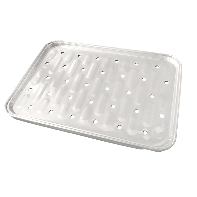 Oblong barbeque tray IK251