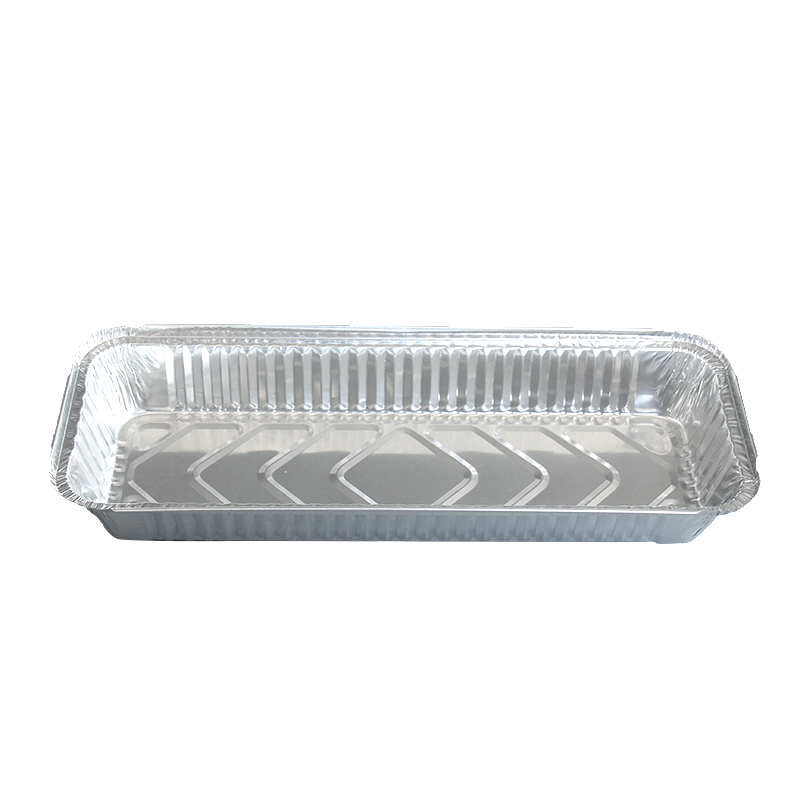 1400ml oblong aluminyo foil container IK350