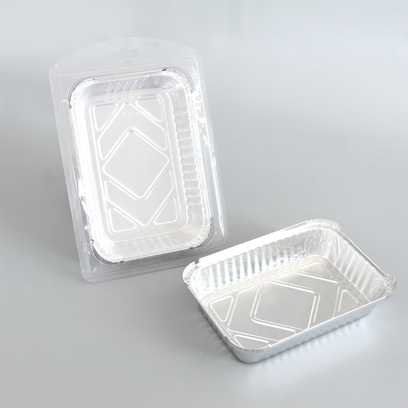 860ml oblong aluminyo foil container IK217