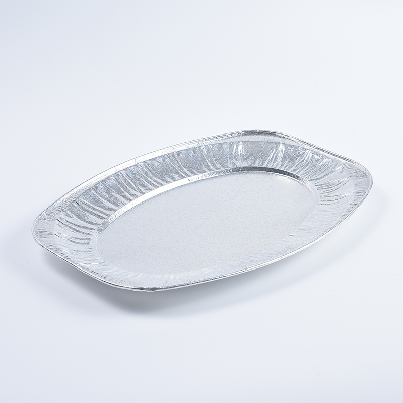 Malaking Oval na naghahain ng tray IK550