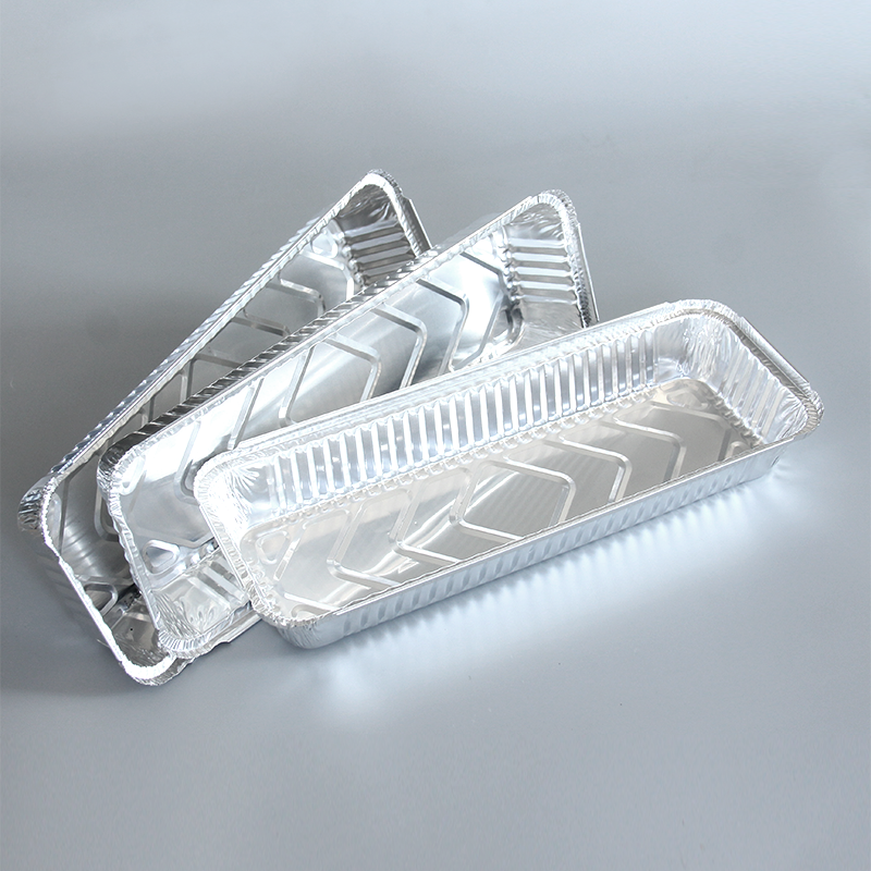 1400ml oblong aluminyo foil container IK350