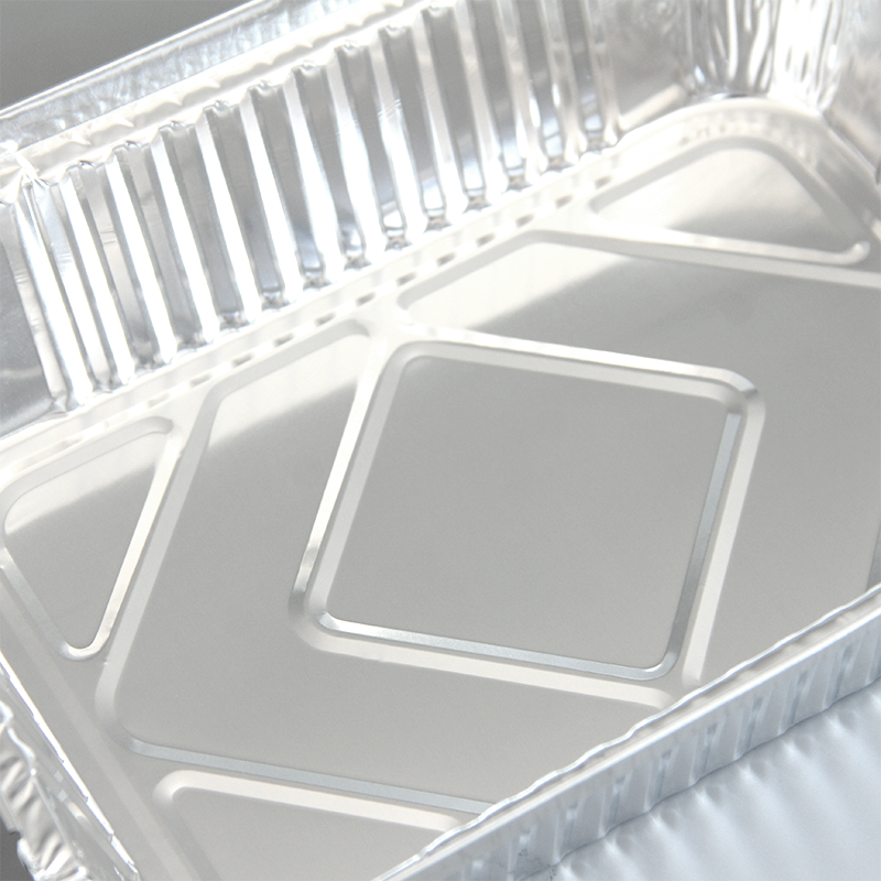 1900ml oblong aluminyo foil container IK260