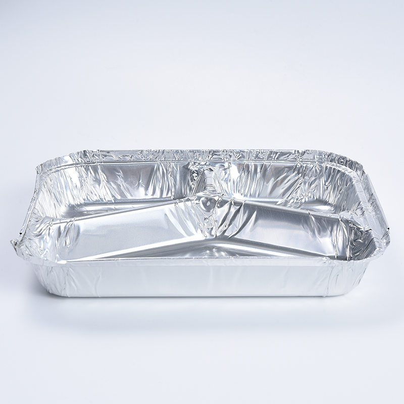 Oblong 3-kompartimento tray 227-3