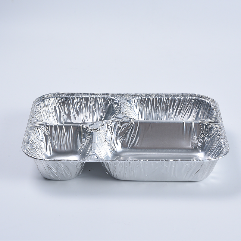 Oblong 4-kompartimento tray 227-4