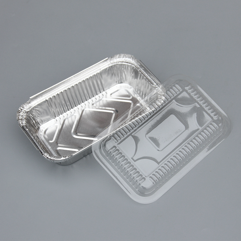400ml oblong aluminyo foil container IK175